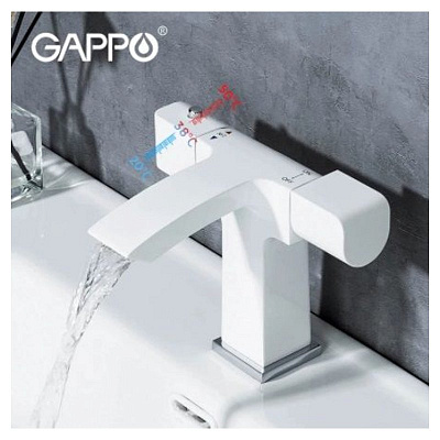 Термостатический смеситель для раковины Gappo G1007-50