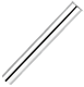 Трубка ХРОМ с фланцем 32мм-50см GANZER  (100/1шт)