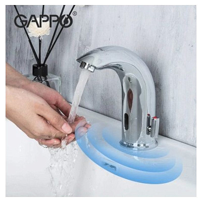 Сенсорный смеситель для раковины Gappo G522