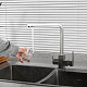 Смеситель для кухни со встроенным фильтром (краном) под питьевую воду Frap F43802