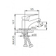 Смеситель для раковины Frap F1016