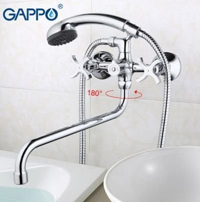 Смеситель для ванны Gappo G2243