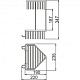 Полка-решетка для ванной Frap F351-16