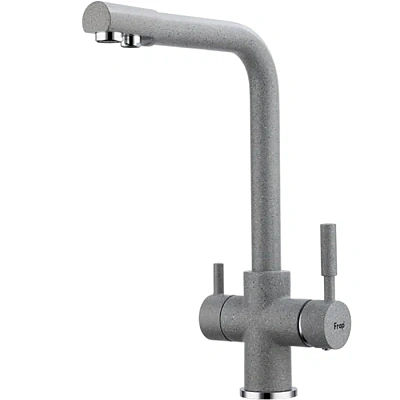 Смеситель для кухни со встроенным фильтром (краном) под питьевую воду Frap F4352-22