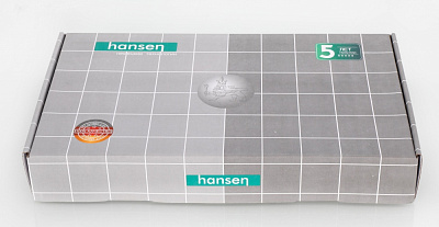 Смеситель для кухни под фильтр сатин HANSEN 15084-G  (10/1шт)