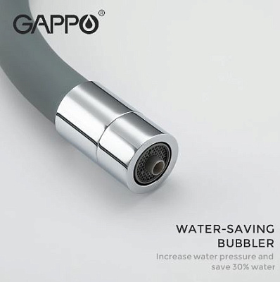 Смеситель для кухни с гибким изливом Gappo G4398-30