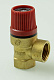 Предохранительный  клапан 1/2 Г. х 1/2 Г.  2 bar. (красный)  ViEiR  (100/10шт)